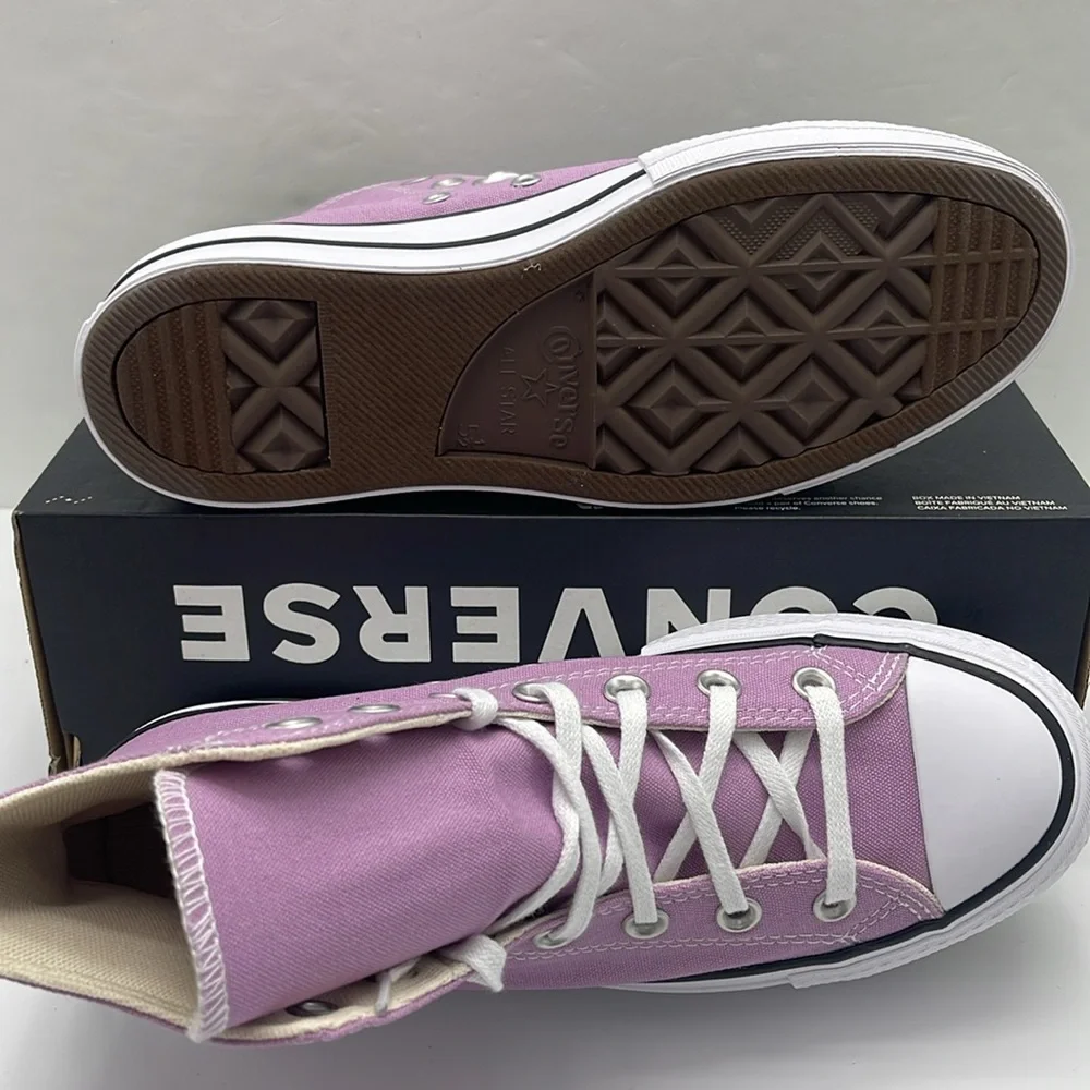 Converse WMNS Lavender High-Top Platforms A09392F CTAS LIFT HI CLASSIC AMETHYST